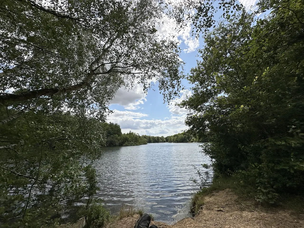 Durchatmen: Ein paar Stunden am See