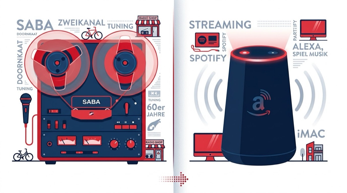 Von Saba-Spulen zu Alexa-Streams